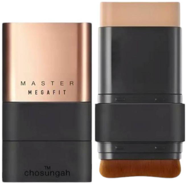 CHOSUNGAH 曹成雅 MASTER MEGAFIT 雙頭粉底棒, 01LIGHTBEIGE, 1個