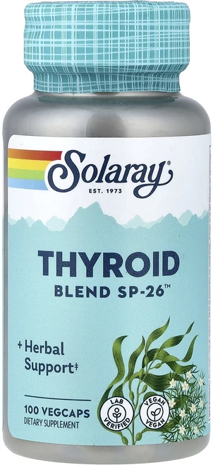 쏠라레이 싸이로이드 블렌드 SP-26 100 베지캡슐, 6개, 100정 - 쿠팡