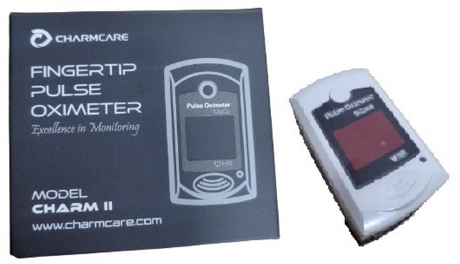 참케어 펄스옥시미터 산소포화도 측정기 CHARM 2, 1개