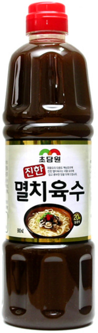 초담원 진한 멸치육수 900ml, 1개