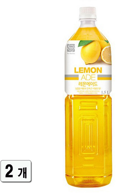 대상 로즈버드 레몬에이드 시럽 1.47L, 2개