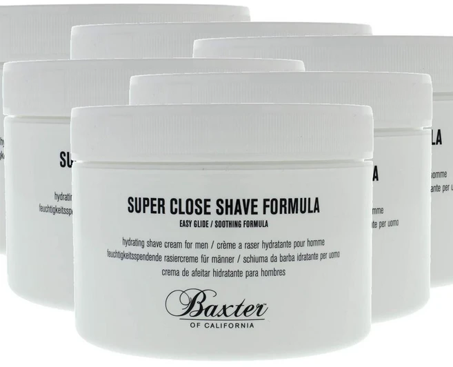 백스터 오브 캘리포니아 맨 슈퍼 클로즈 쉐이브 포뮬라 이지 글라이드 Baxter of California Super Close Shave Formula, 6개, 240ml - 쿠팡