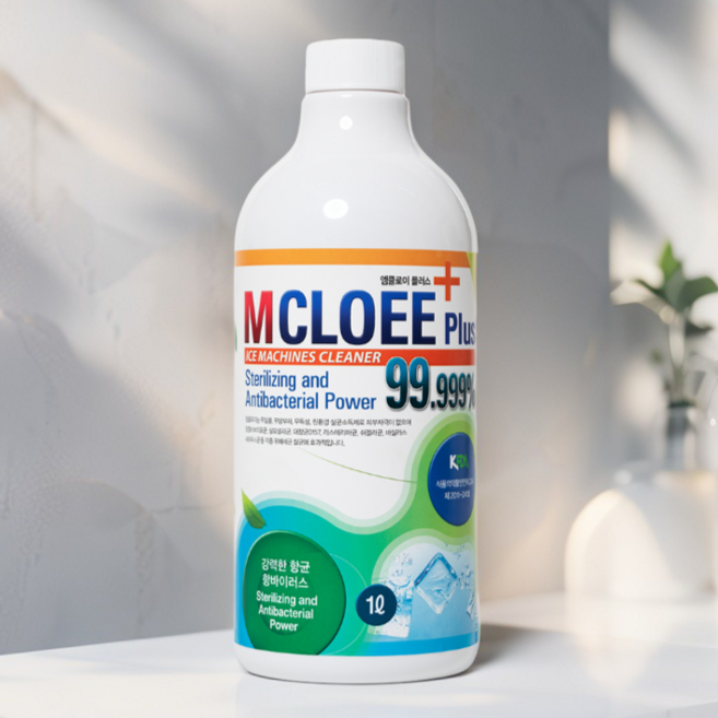 엠클로이 플러스 1L 제빙기 청소 세척제 소독제 살균소독제 세제, 1개