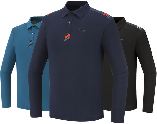 [성원] 남성 봄 여름 골프 모션 쿨링 데일리 스판 카라티 SWTA02 라운딩 파크골프 골프웨어 아웃도어 스포츠 남자 긴팔 티셔츠