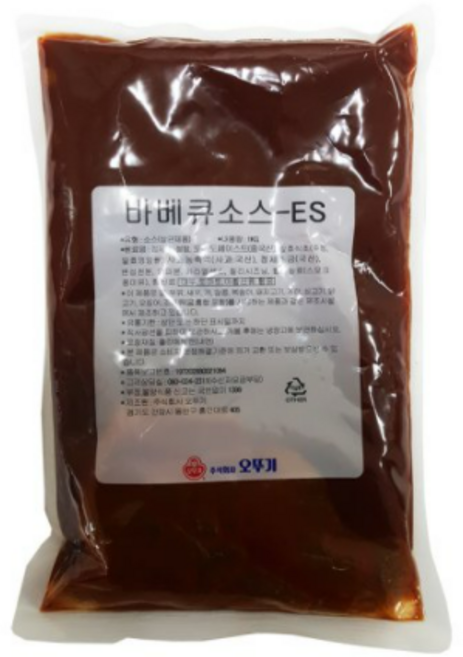오뚜기 바베큐소스-ES, 1kg, 1개