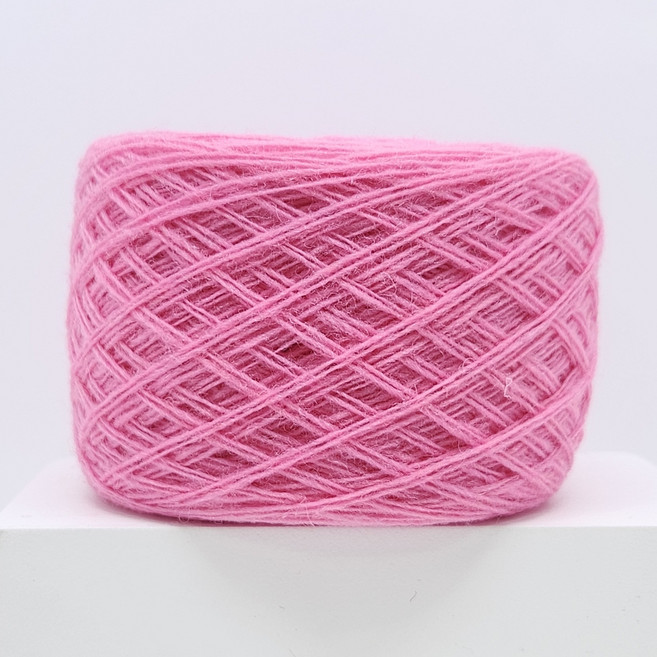 예쁜손뜨개 램스울 2합 - 인형옷 소품 블랭킷 털실, 14 진달래, 1개