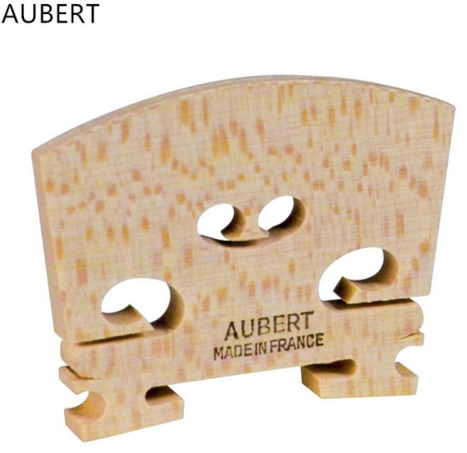 5개/세트 오리지널 오베르트 바이올린 브리지 사이즈 4/4 3/4 1/2 1/4 프랑스산 전문 바이올린 액세서리, 02 1   2 size