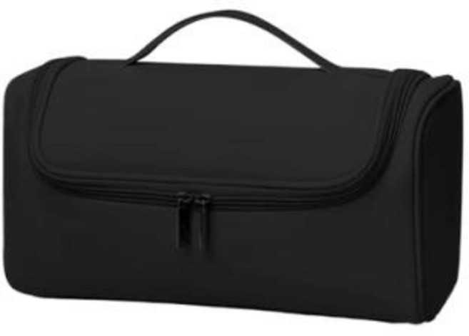 다이슨호환 보관케이스 휴대용 헤어 드라이어 가방 숨길 수 있는 행잉 후크 메이크업 방진 여행 정리함 파우치 케이스, 1개, Black