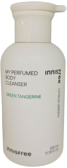 이니스프리 마이 퍼퓸드 바디 클렌저 그린 탠저린, 330ml, 1개