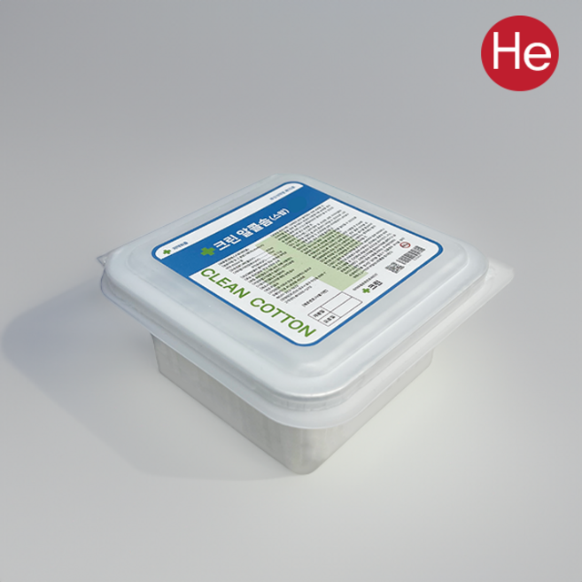 He크린스왑 4x4cm 알콜 소독 알콜스왑 휴대폰 액정 병원 업소, 1개, 200매