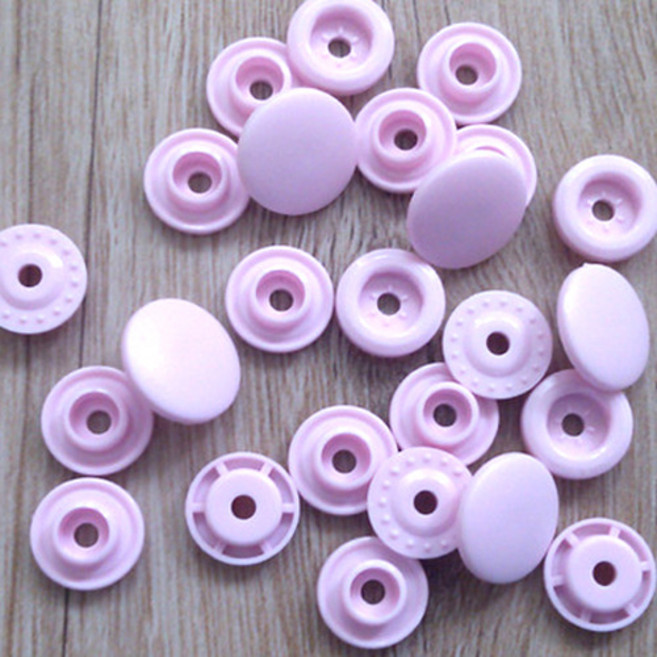 [청라핸즈] 미니콩티단추 12mm 핑크 10개세트 (04-725)