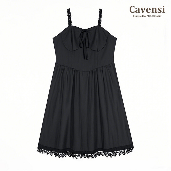 Cavensi 白色洋裝 赫本風 顯瘦 大尺碼連身裙, 顯瘦黑色,M（建議40-50公斤 ）