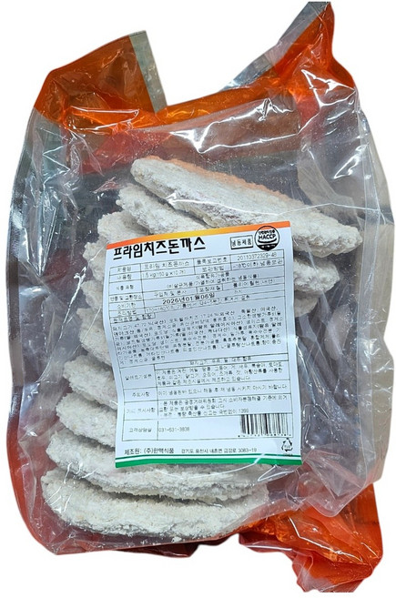 (FO)한맥_프라임치즈돈까스 1.5kg / 142104, 1개
