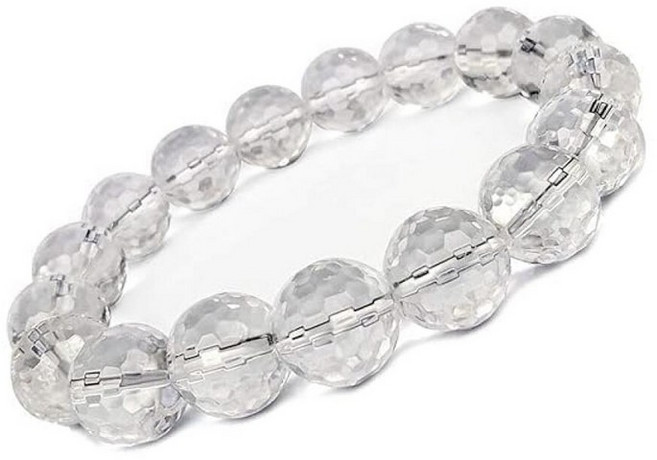 ARIHANT GEMS & JEWELS Arihant 보석 및 레이키/요가 힐링 크리스탈 스트레치 팔찌 100% 천연 인증 점성술 원석 남녀 공용 - (8mm) 스톤 1
