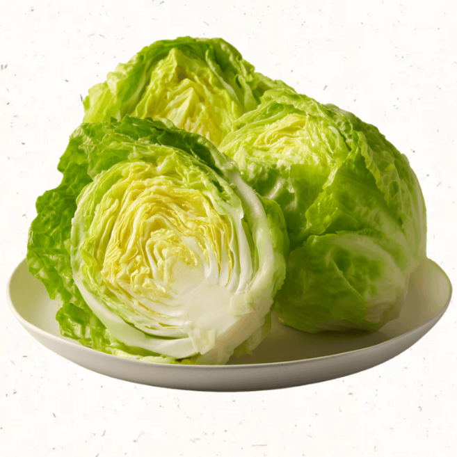 양상추 샐러드용 아삭한 친환경 신선 채소, 1kg, 1박스, 양상추(200g~300g내외)