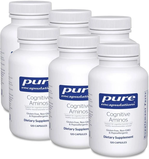 퓨어인캡슐레이션 코그니티브 아미노스 아미노산 캡슐 Pure Encapsulations Cognitive Aminos, 6개, 120정 - 쿠팡