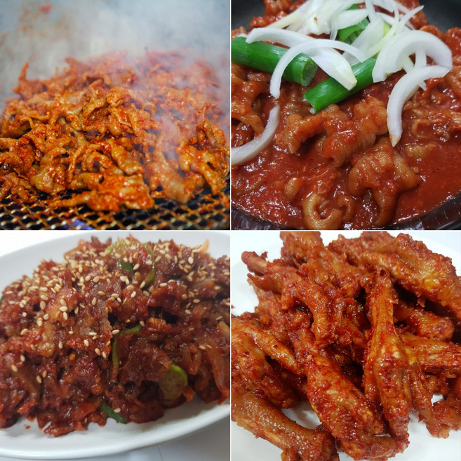 무뼈 뼈없는 매운맛 안매운 맛 닭발 국물닭발, 1.무뼈닭발(매운맛), 1개, 150g