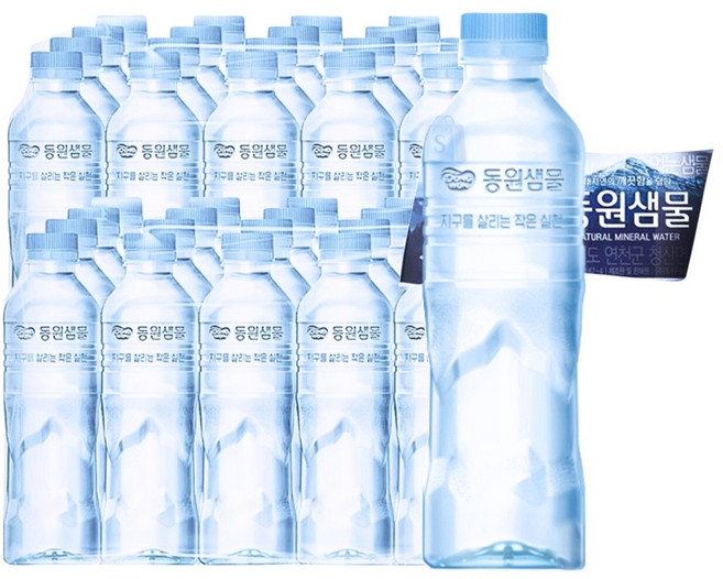동원샘물 생수, 500ml, 40개