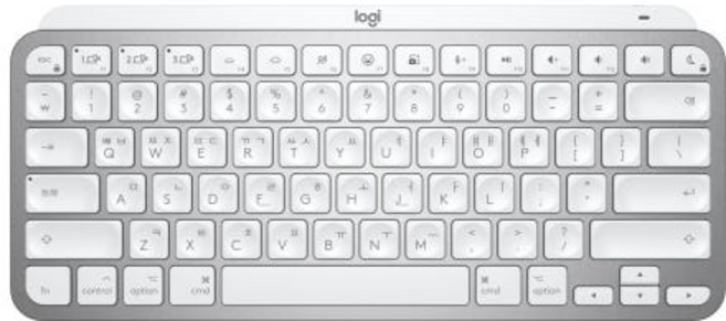 로지텍 mx keys mini for mac 무선 일반형 키보드, 화이트, 로지텍공식인증점 MX KEYS MINI FOR MAC