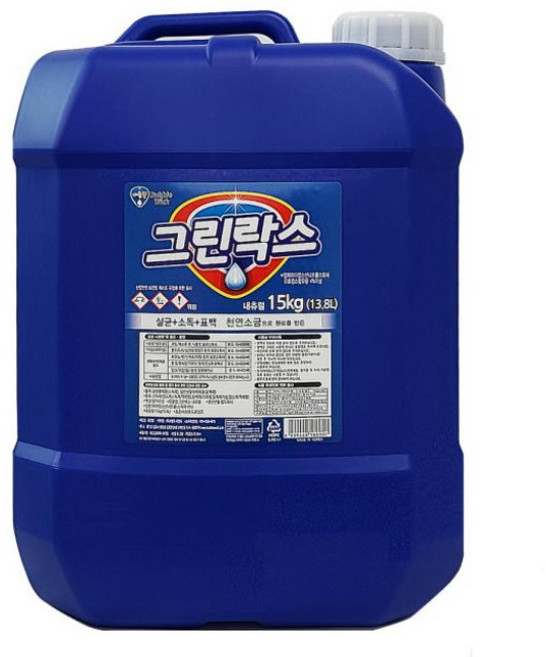 버블윅 그린락스 깔끔 욕실청소 주방청소 악취제거 15KG 대형말통, 1개