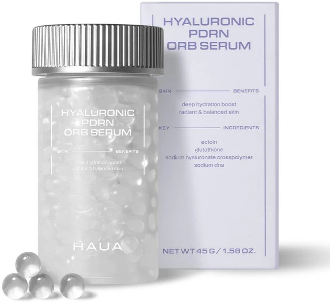 HAUA 히알루론산 PDRN 30 000ppm Orb 세럼 연어 DNA PDRN 한국 스킨케어 방지 피부 회복 탄력 딥 하이드레이션 래디언스 부스터 주름 케어, HAUA 히알루론산 PDRN 30,000ppm Orb - 쿠팡