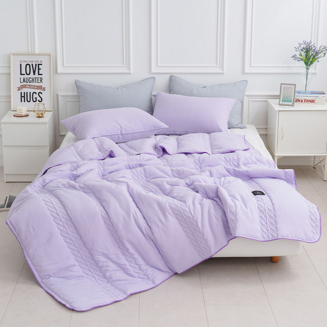 노스 코지멜로 국내생산 사계절 차렵이불 먼지없는 간절기 알러지케어 항균 옥수수솜