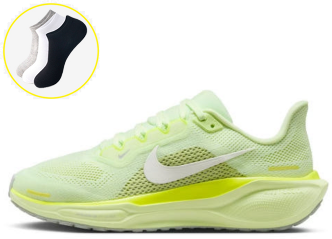 국내매장판 나이키 우먼스 페가수스 41 로드 런닝화 + 데일리 양말 증정