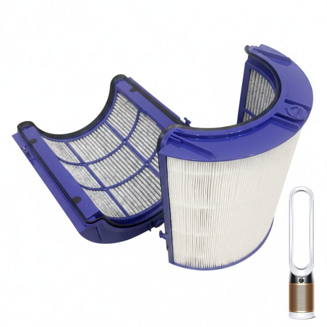 다이슨 공기청정기 가습기 호환 필터 H13 일체형 TP06 PH2 HP06 TP07 TP09 HP09 PH04, 1개, 카본 + 헤파 일체형