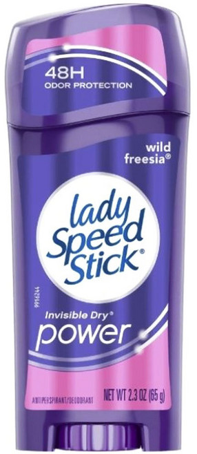 레이디스피드스틱 인비저블 드라이 파워 와일드 프리지아 향, 65g, 1개