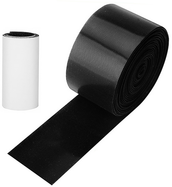 디피하우스 쇼파 밑 벨크로 롤 가림막 (11cm) 6M, 1개, 블랙