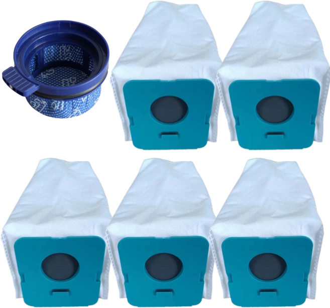 비브랜드 삼성 비스포크 제트 VS20A VS20A956A31 필터 먼지봉투 호환 부품, 1세트, 소모품