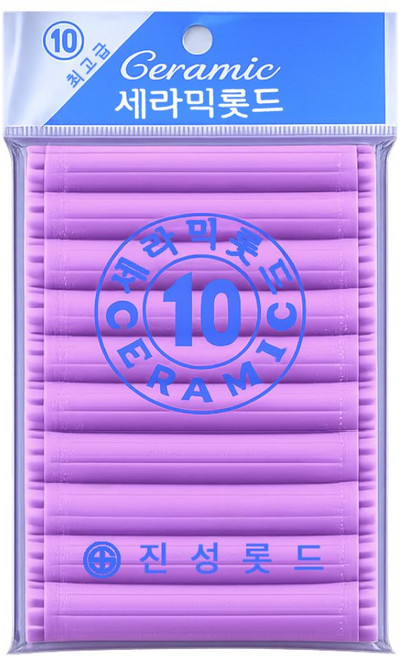 오라이브 진성 셀프파마 세라믹 헤어 롯드 10호, 1개, 핑크