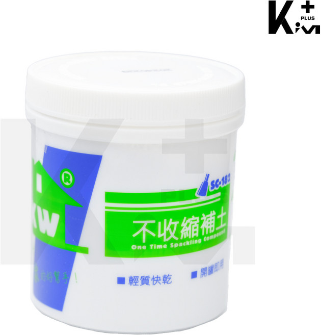 冠偉 不收縮補土 280ml SC-182 開罐即用免調配, 1個