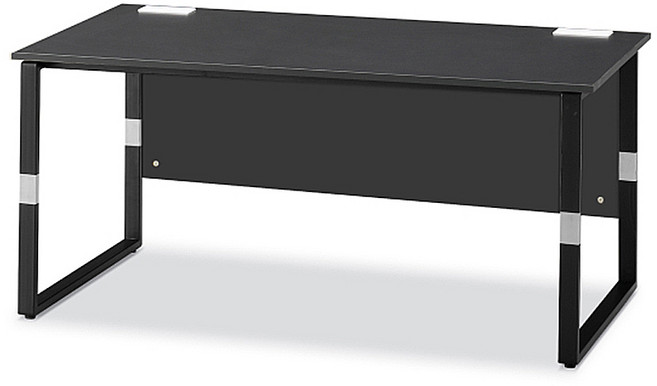 두다닥 비토 사무용책상 1200 1400 1600 1800, 다크, 블랙