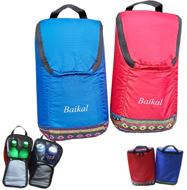 MKL 오브젝트 등산캠핑 디팩 쿨러 보온 보냉백 막걸리 맥주수납, 블루, 블루