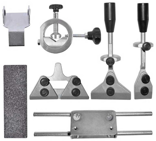 칼갈이 지그 연마기 전동 수냉식 대패 샤프너 나이프 클립 터닝 습식, 각도 눈금자, 1개