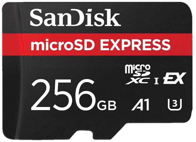 SanDisk EXPRESS microSDXC EX U3 UHS-I NS2 Switch2 記憶卡, 1個, 256GB