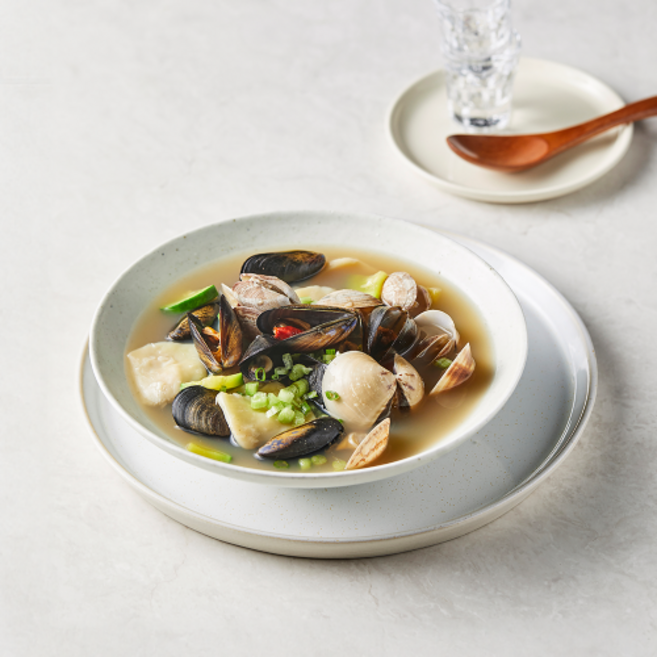 조개탕 446g 1팩(소스포함)/ 업소용 가정용 밀키트 포차메뉴 술안주 탕종류, 1개