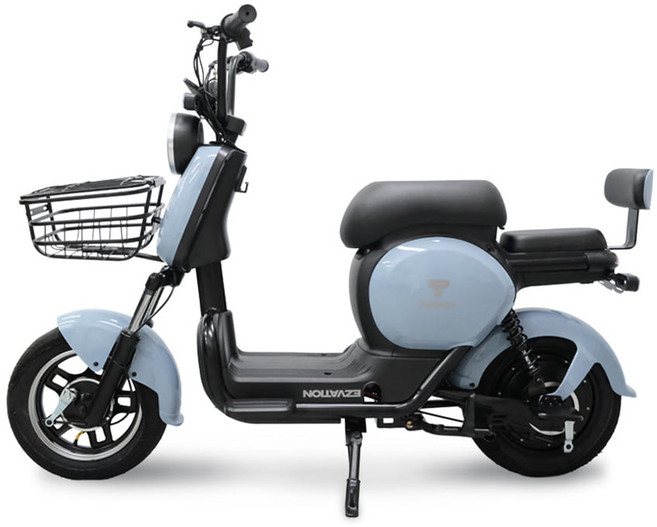 이지베이션 타우러스 ES940 전동스쿠터 48V 10Ah 48V 20Ah 60V 21Ah 여성 출퇴근 2인용 전기스쿠터, 레인블루