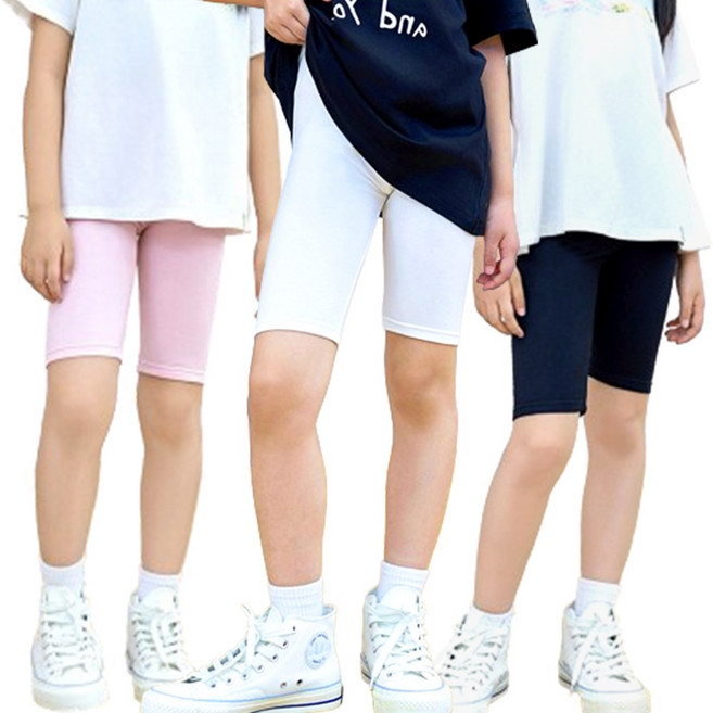 캐보트 아동 여름레깅스 5부 1+1 시원한 쿨 모달 데일리 기본 여아바지
