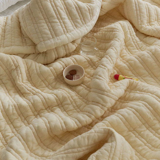 블루밍 렌징모달 100% 피그먼트 이불 겸 패드 스프레드 SSQ, S/Q세트(스프레드+베개커버1), 라벤더