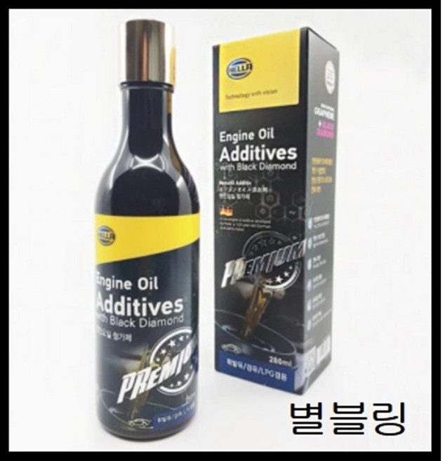 3통구매시 1통추가증정헬라 프리미엄 그래핀 첨가제 독일 HELLA 그래핀 엔진오일 첨가제 헬라 280ml 블랙 다이아몬드 엔진파워향상 수명연장 연비개선, 1개, 공용