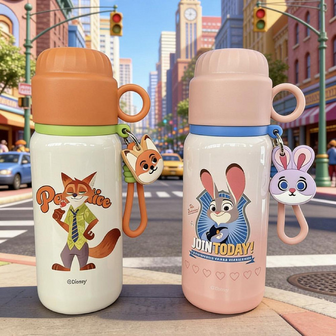 닉 주디 물통 보온 물병 스텐 텀블러, 주디 460ml