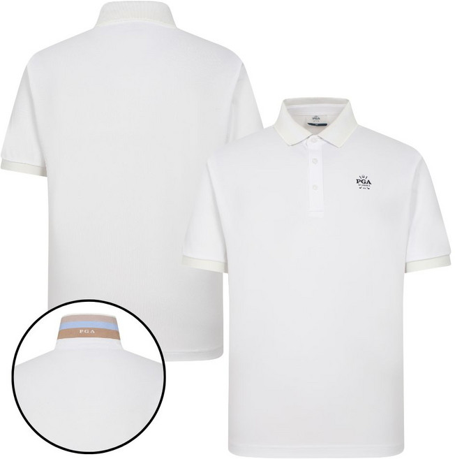 PGA 남성 쿨터치 피퀘 반팔 카라티셔츠 PGMTS52319