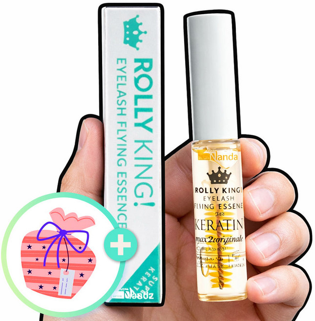 [오늘출발] 롤리킹 에센스 속눈썹펌재료 영양제 단품 5ml+ 사은품증정