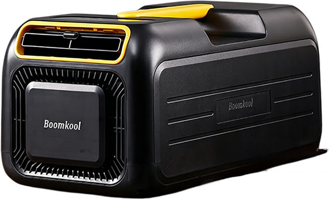 Coolus 초강력 캠핑 에어컨 휴대용 캠핑용 이동식 캠핑콘 캠핑카 무시동 차박 차량용, 검정색