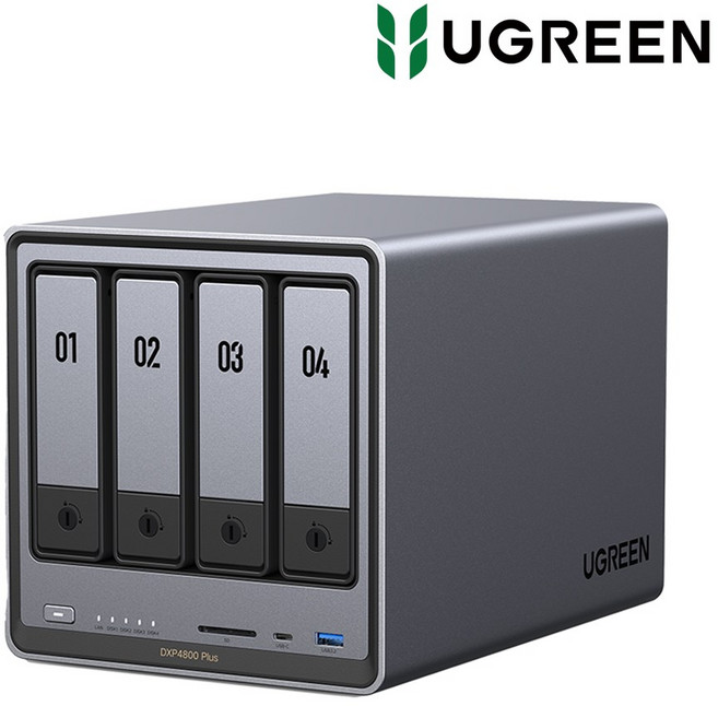 UGREEN NAS 유그린 DXP4800Plus 4베이 스토리지 나스 하드미포함