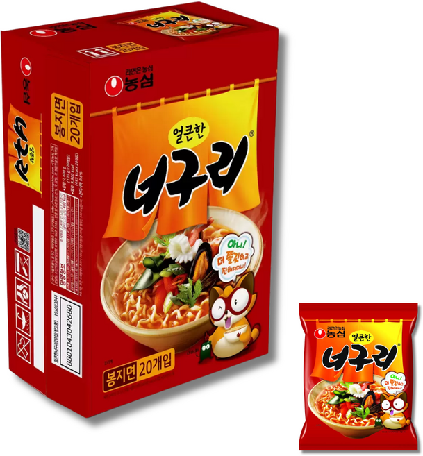 농심너구리120g x 20개