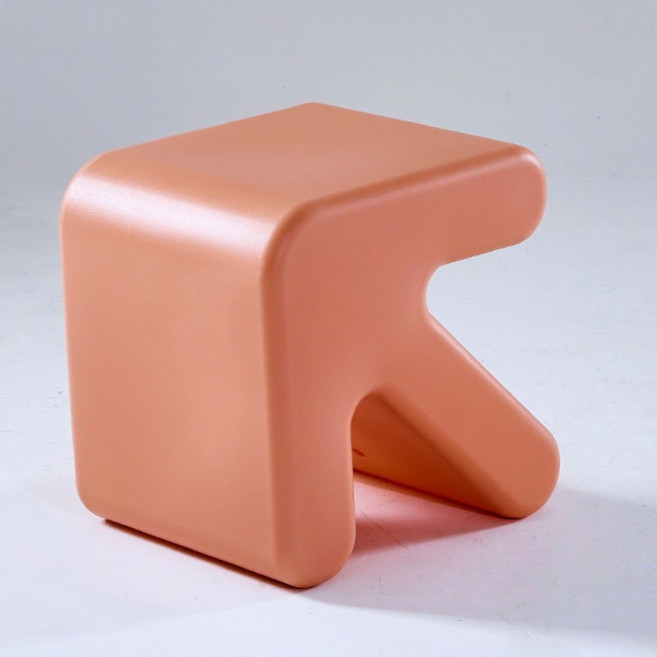 FULL LOVE 북유럽 벤치 가정용 스툴 소형 두꺼운 화살표 신발 문짝 플라스틱 교체 피팅, 01 빠른, Pink, 1개