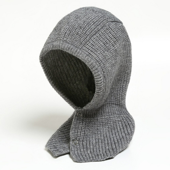 쫑여시 여성 니트 바라클라바 후드 넥워머